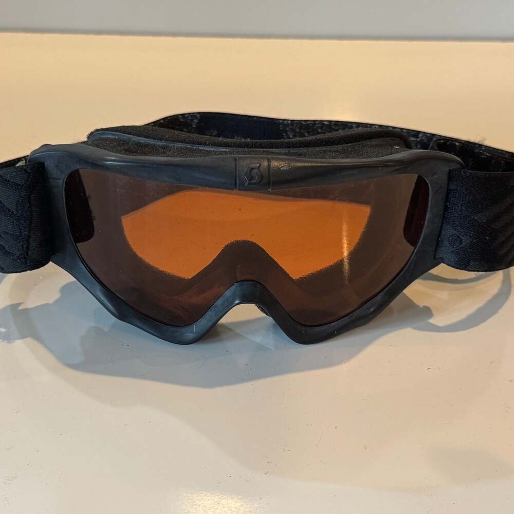 Scott Youth Black Snow Goggles